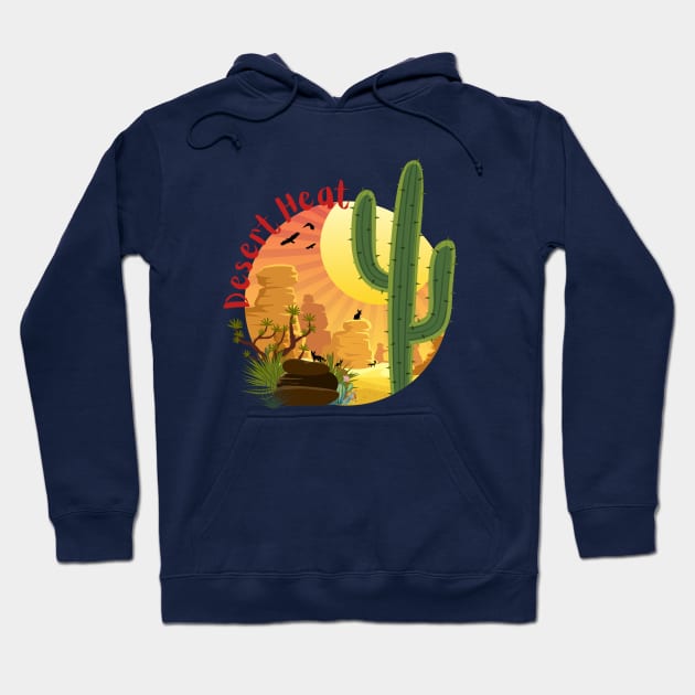 Desert Heat Hoodie by AlmostMaybeNever